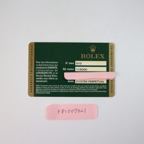Rolex 116000 oyster perpetual - 116000,