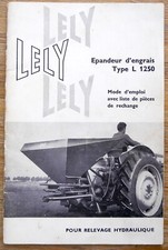LELY FERTILIZER SPREADER TYPE