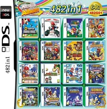 482 en 1 Jeu NDS Cartouche de Jeu DS Jeu Pack Super Combo pour DS NDS NDSL NDSi