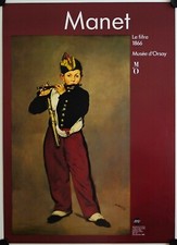 Affiche MANET Le Fifre -