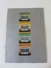 BROCHURE DEPLIANT MERCEDES