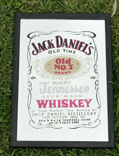 Jack daniel whisky - daniel's, miroir
