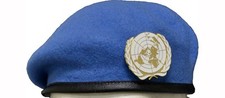VERITABLE BERET COMMANDO BLEU