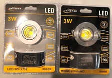 Phare LED encastré 3 watts