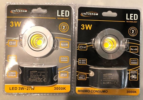 Phare led encastré - 3, watts