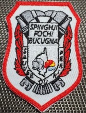 ECUSSON PATCH SAPEURS POMPIERS