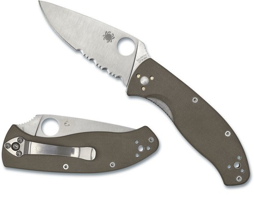 Spyderco tenacious brown 10 - spyderco,