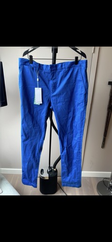 Pantalon lacoste chino - chino, bleu