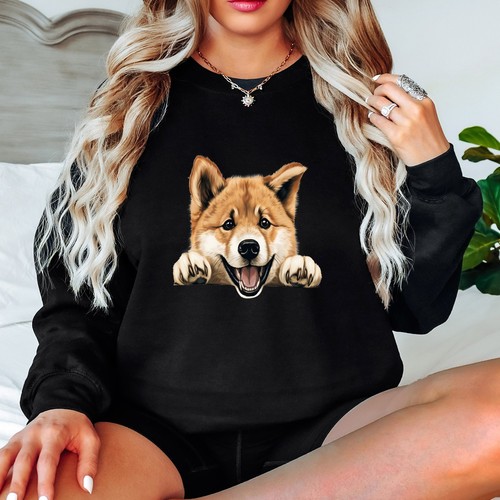 Sweat shirt shiba inu chiot - sweat-shirt,