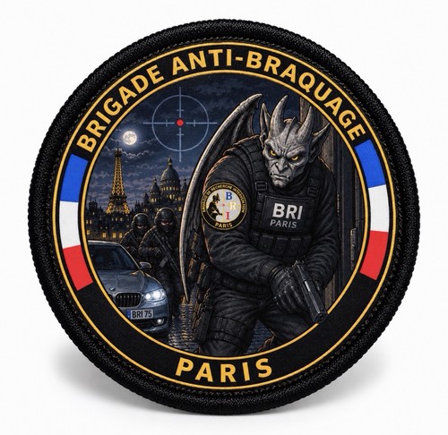 écusson brigade anti - brigade, anti-braquage