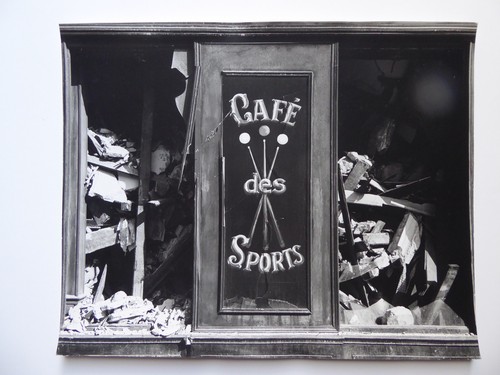 Paysage urbain 1960 café - c.,