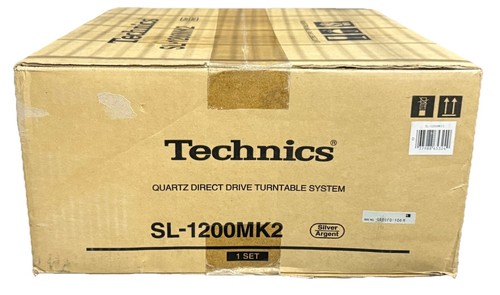 Technics 1200 mk2 silver - technics,