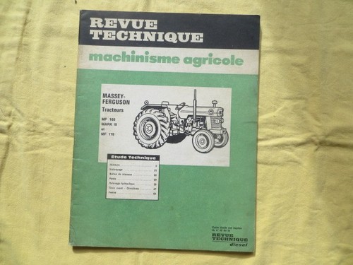 Tracteur massey ferguson 165 - ferguson,