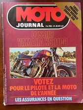 MOTO JOURNAL n°386 du 16/11/1978; Dossier Yamaha  XS 1100/ Bultaco Sherpa 350