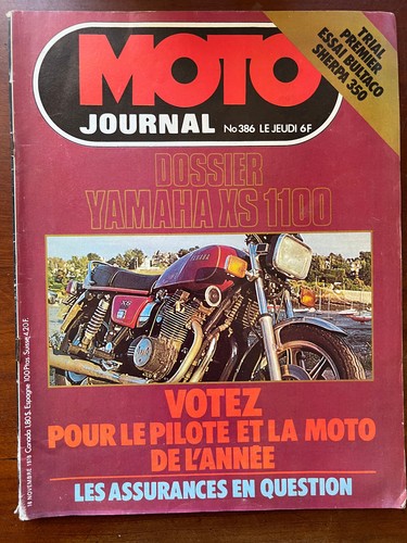 Moto journal 386 du - n°386,