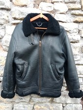 Blouson cuir aviateur vintage