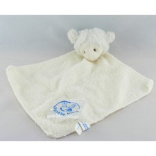 Doudou plat mouton blanc