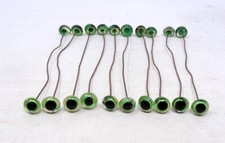 Lot 10 paires yeux en sulfure