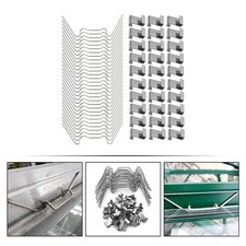 100 Pcs Clips En Acier