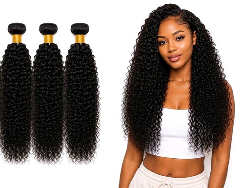 Kinky curly hair bundles - bundles, 20