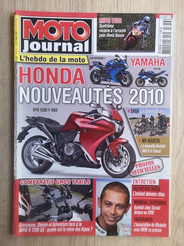 Moto journal 2009 honda - moto,
