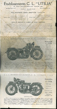ORIGINAL Dépliant C.L UTILIA