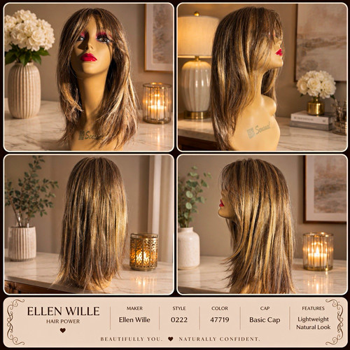Ellen wille wig layered - wig,
