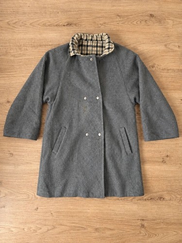 Manteau vintage femme gris