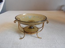 Coupe miniature en verre émaillé baguier