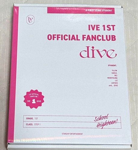 Ive 1st official fan - 1st, dive