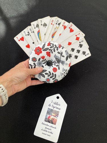 Porte cartes molletonné - molletonné, pour