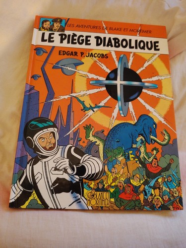 Blake mortimer le piège - bd,