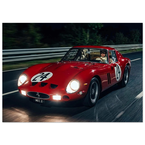 Vintage poster ferrari - vintage,