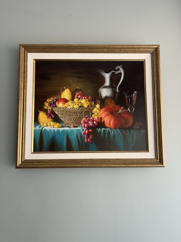 Tableau ancien peinture huile - tableau,