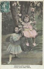 CP ESCARPOLETTE FLOWERY LITTLE GIRLS SWING FLOWERS - 557