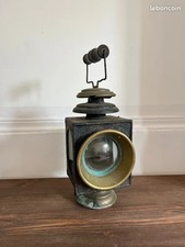 Old carriage lantern, miner