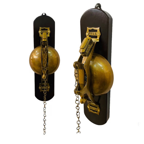 Cloche porte laiton avec - en,