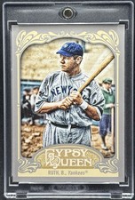 Babe Ruth RARE TOPPS INVESTMENT CARD SSP YANKEES HALL OF FAME MVP MINT