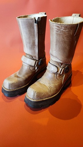 Vintage new rock bottes - vintage,