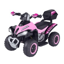 Mini Quad Électrique Pour Enfants Quad Deluxe 6V Rose Garçon/Fille