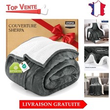 Plaid Douillet Polaire Sherpa