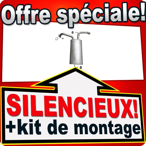 Silencieux arriere pour - arriere,