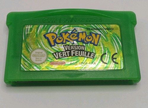 Pokémon version vert feuille - pokémon,
