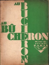 PARIS (IV °) factory of GENTILLY / FURNITURE "AU BUCHERON" catalog + leaflet in 1932