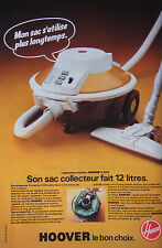 1977 PRESS AD - HOOVER S 3001 SLED VACUUM CLEANER - ADVERTISING