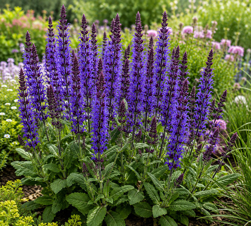Salvia nemorosa 000 - salvia, 2