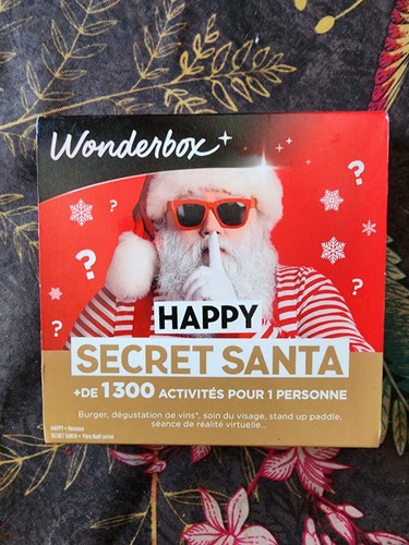 Wonderbox happy secret santa - happy,