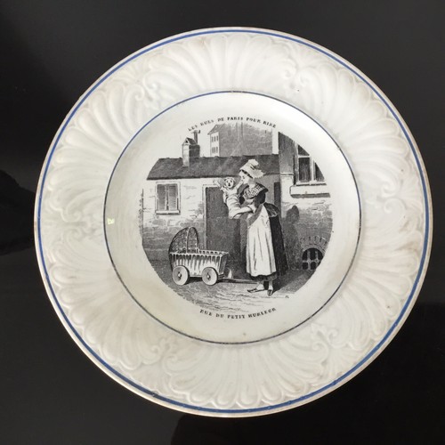 Assiette creil montereau rues - assiette,
