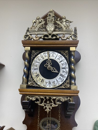 Dutch wall clock - clock,