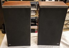 Vintage Bang & Olufsen Beovox S 45 Standing Speakers 4-8 ohm 75 Watt TESTED